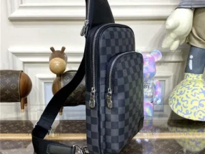 Louis Vuitton Avenue AAA Purses Slingbag Damier Graphite Canvas