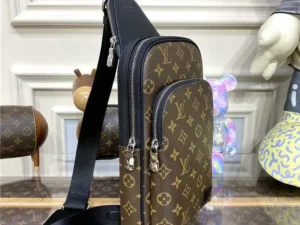 Louis Vuitton Avenue AAA Purses Slingbag Monogram Macassar Canvas